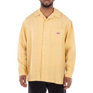 New Kenzo Applique Logo Long Sleeve Shirt, Size Small